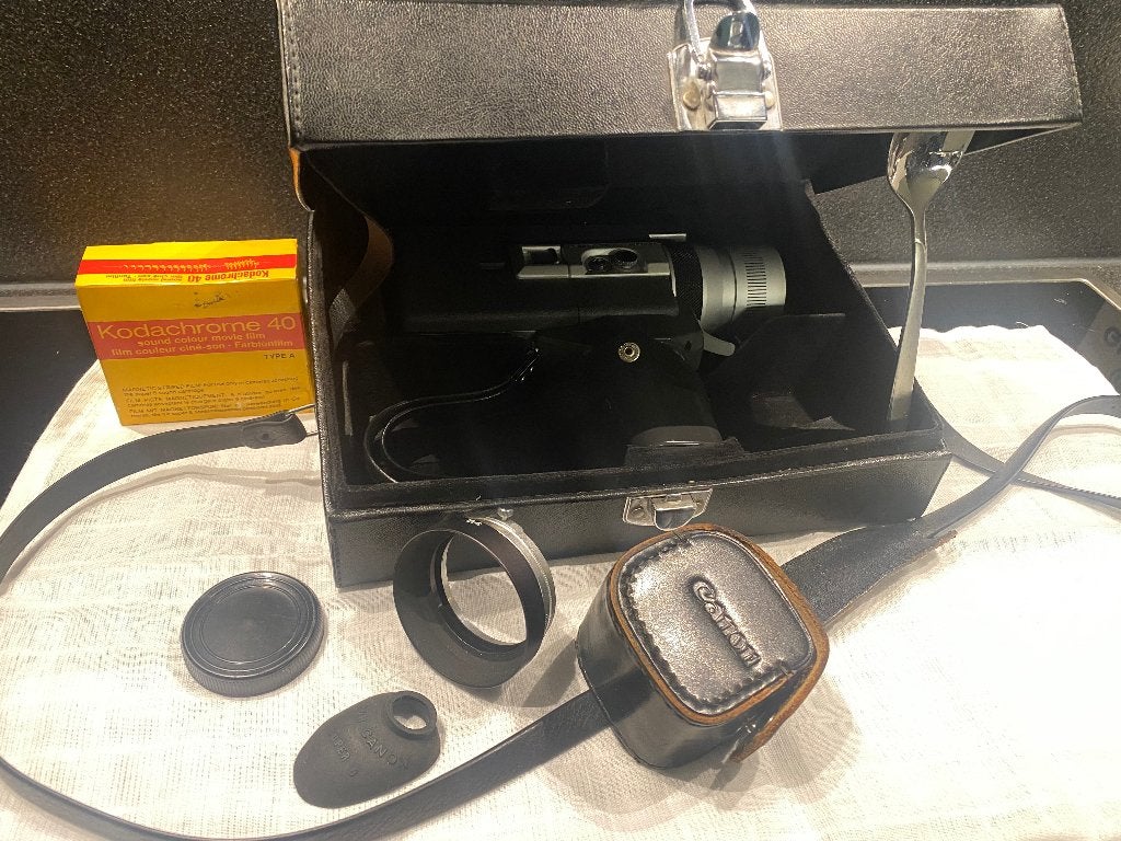 Canon 8mm Zoom 518-2 SUPER 8 getest en werkend, Audio, Tv en Foto, Ophalen of Verzenden, 8mm, Camera