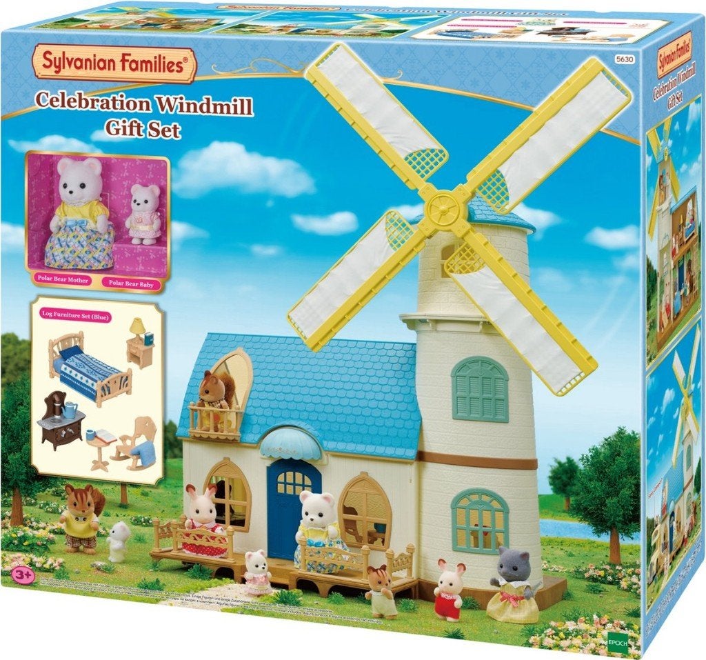 Neuf - Sylvanian Le Grand Moulin à vent (5630), Envoi, Neuf