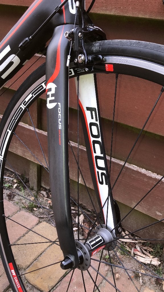 racefiets carbon focus, Autres marques, 10 à 15 vitesses, Frein sur jante, 57 à 61 cm