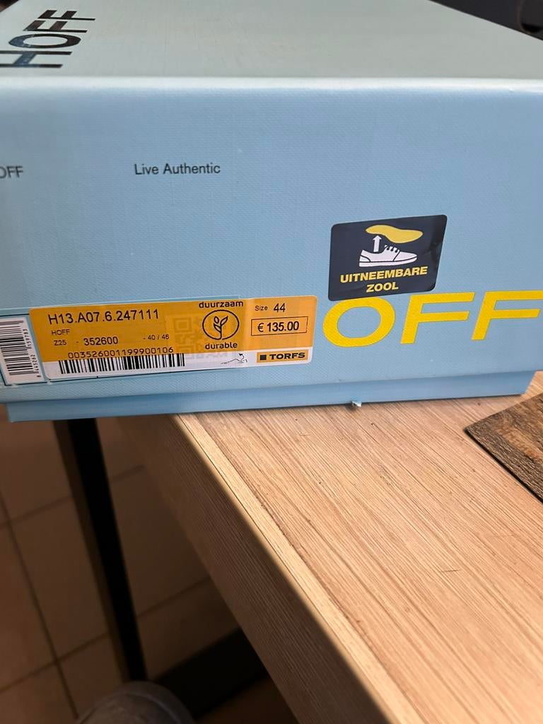 Hoff schoenen te koop, Vêtements | Hommes, Chaussures, Enlèvement, Bleu, Neuf, Chaussures de marche