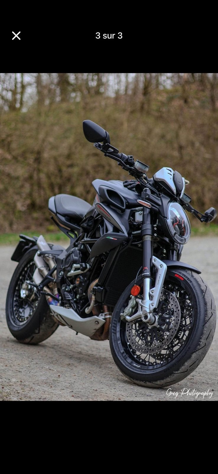 MV Agusta Dragster RR 800,Kineo,Échappement,Pneus neuf, Motos, Permis Moto A, Occasion, Plus de 35 kW, 800 cm³