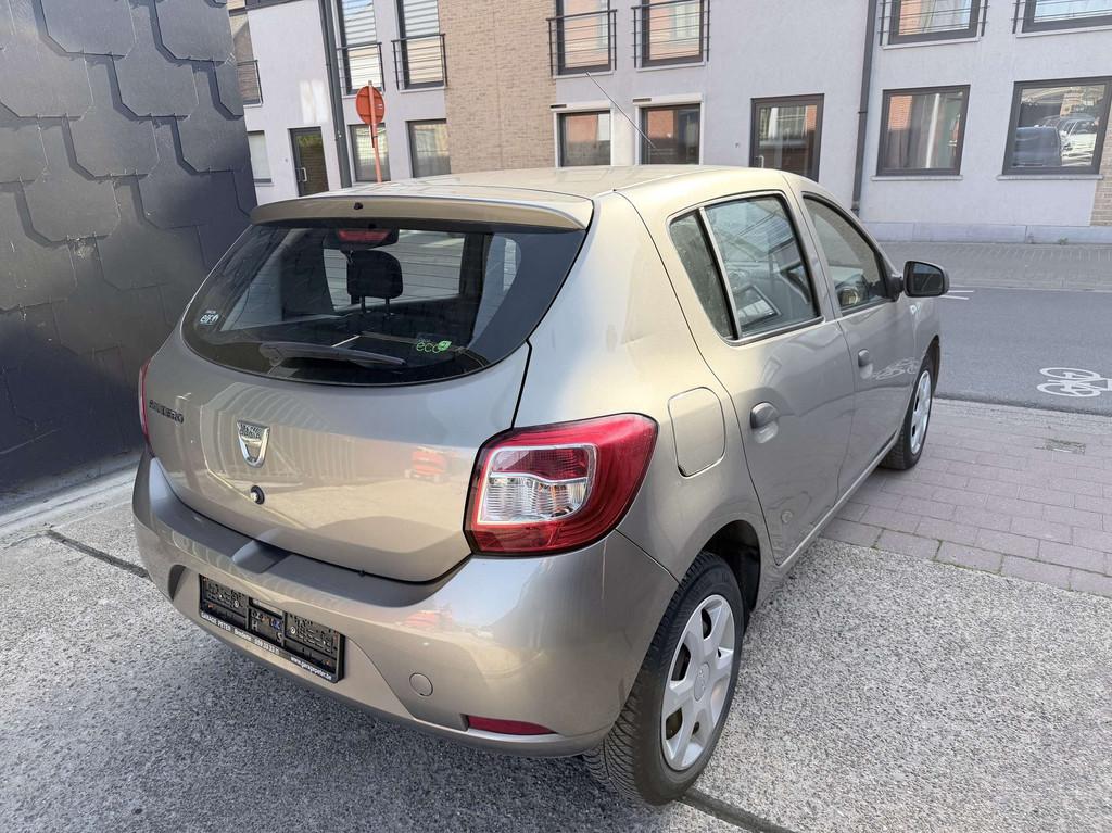 Dacia Sandero 0.9 TCE EDITION AMBIANCE, Auto's, Euro 5, Stof, Gebruikt, Zwart