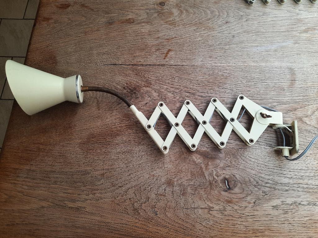 SIS schaar-/diabololamp N°2, Antiek en Kunst, Antiek | Verlichting, Ophalen of Verzenden