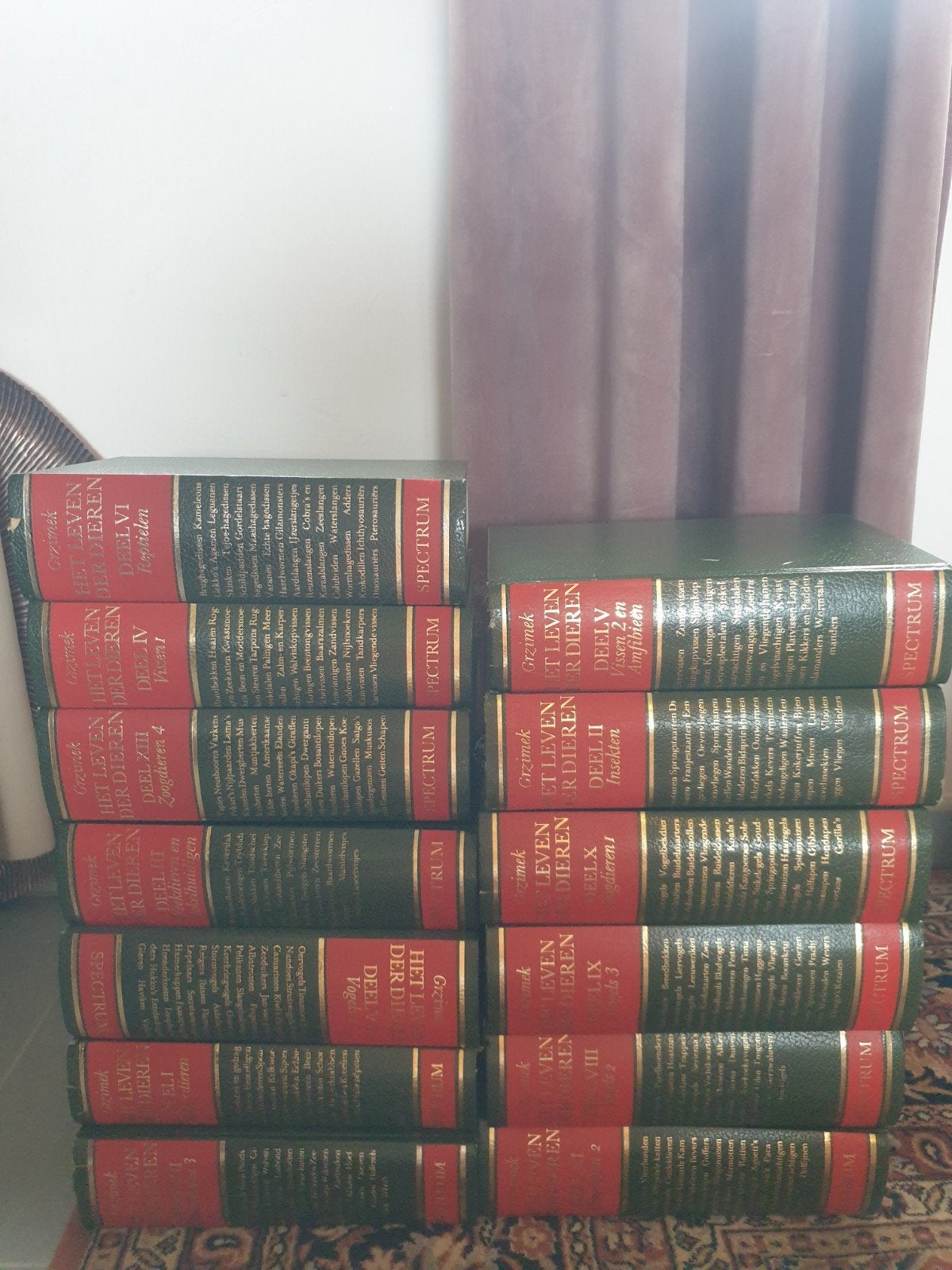Het leven der dieren encyclopedie vintage 13 boeken, Boeken, Encyclopedieën, Gelezen, Complete serie, Ophalen of Verzenden, Grzimek