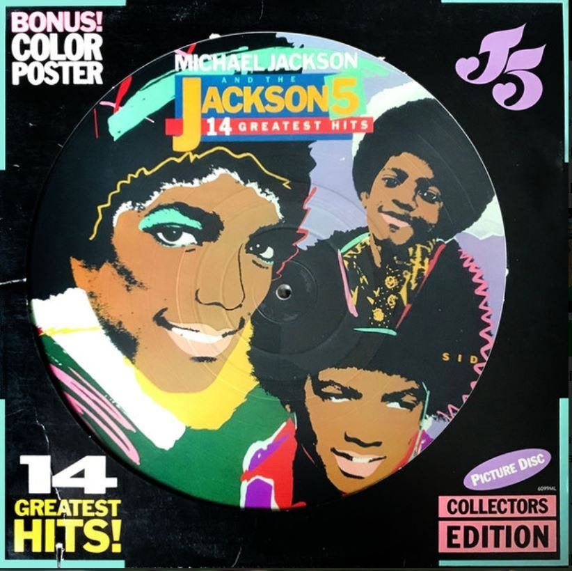lp: MICHAEL JACKSON & THE JACKSON 5 - 14 GREATEST HITS, CD & DVD, Vinyles | R&B & Soul, Avec pochette intérieure, Enlèvement ou Envoi