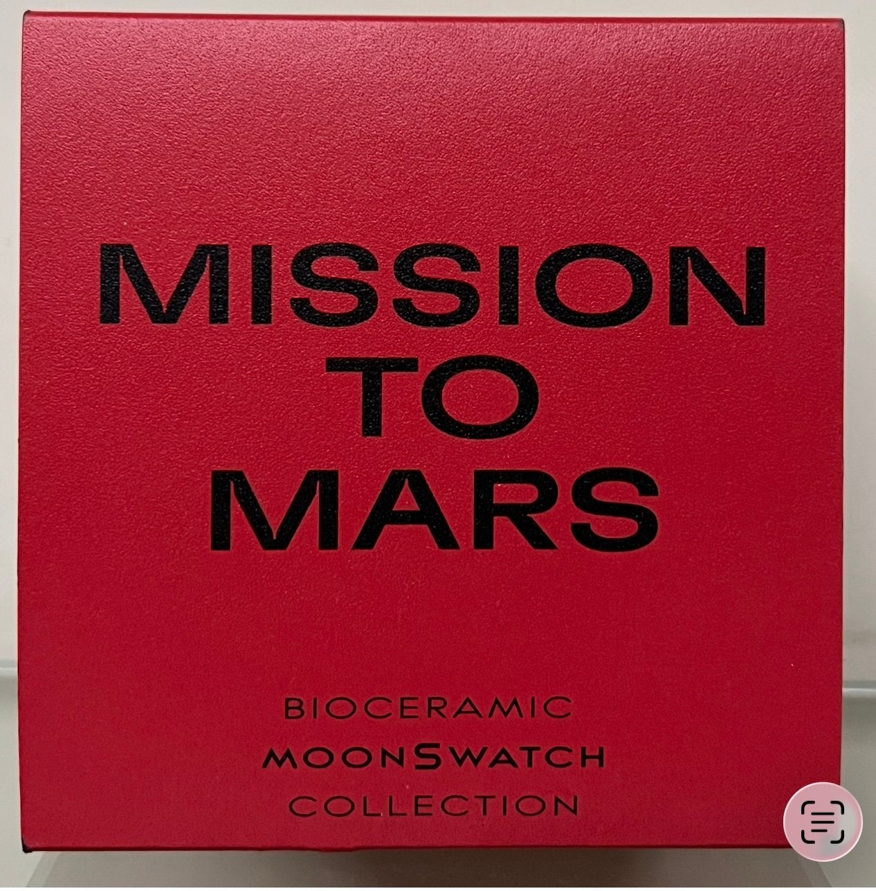 Moonswatch Mission to Mars met garantiebewijs, Ophalen of Verzenden, Nieuw, Polshorloge, Omega