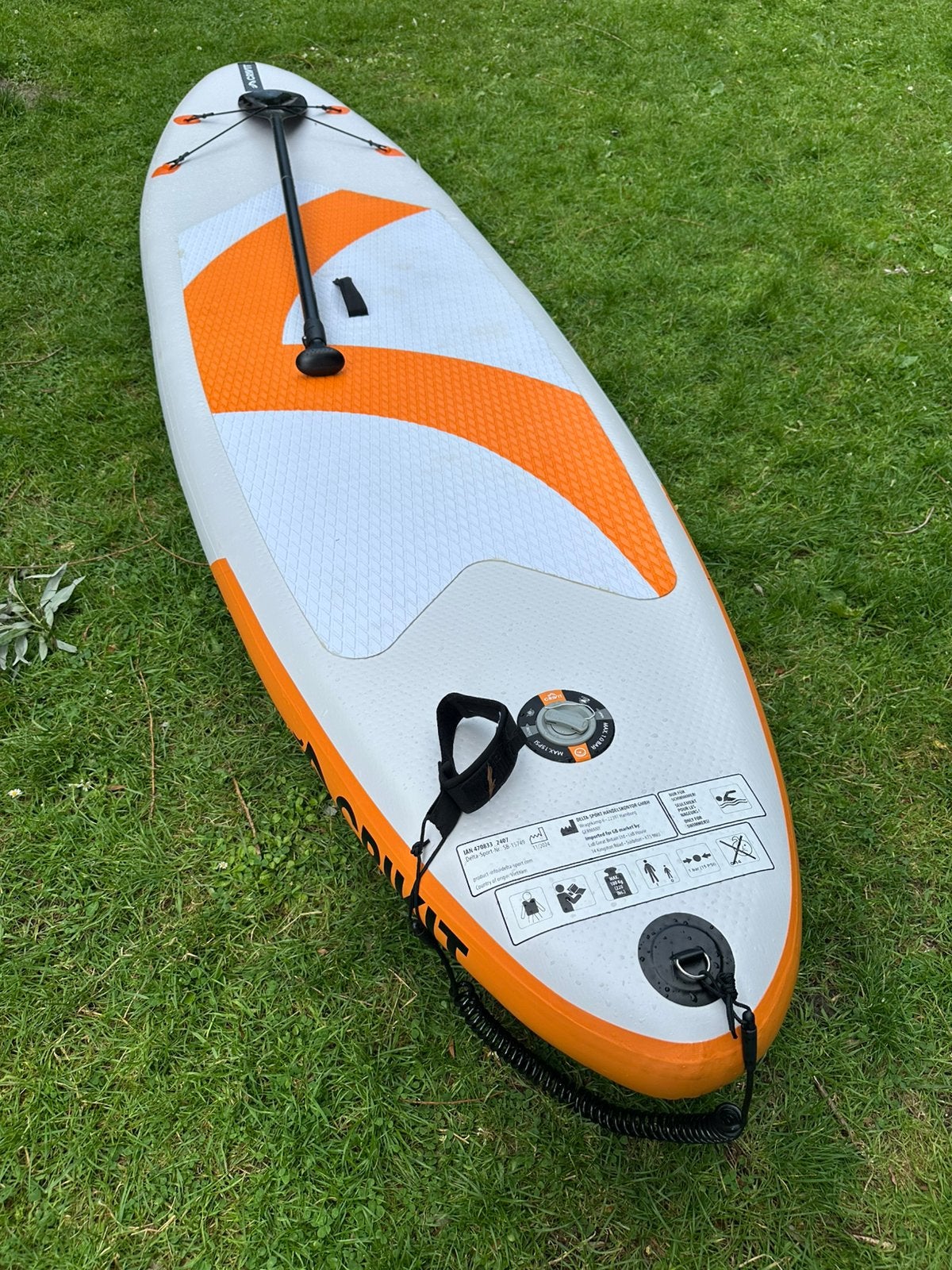 Planche de SUP Crivt complète avec pompe, Enlèvement, Comme neuf