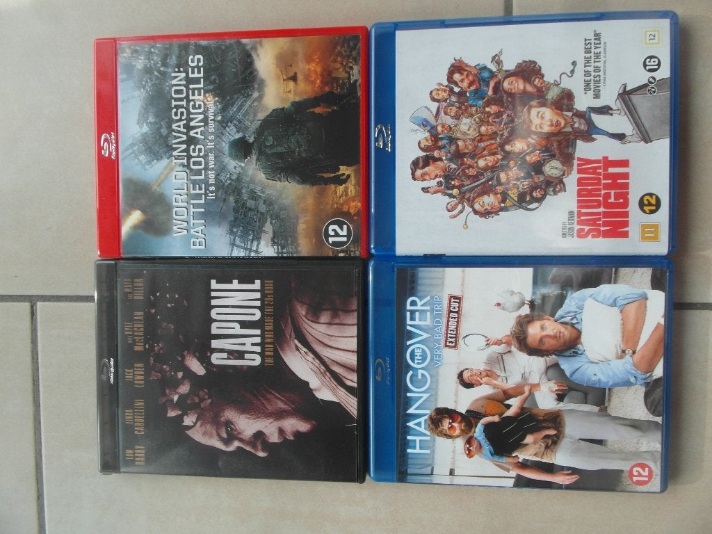 BLURAY - Lot 4 dvds (Capone, Saturday Night Live), Ophalen, Nederlands, Film, Drama