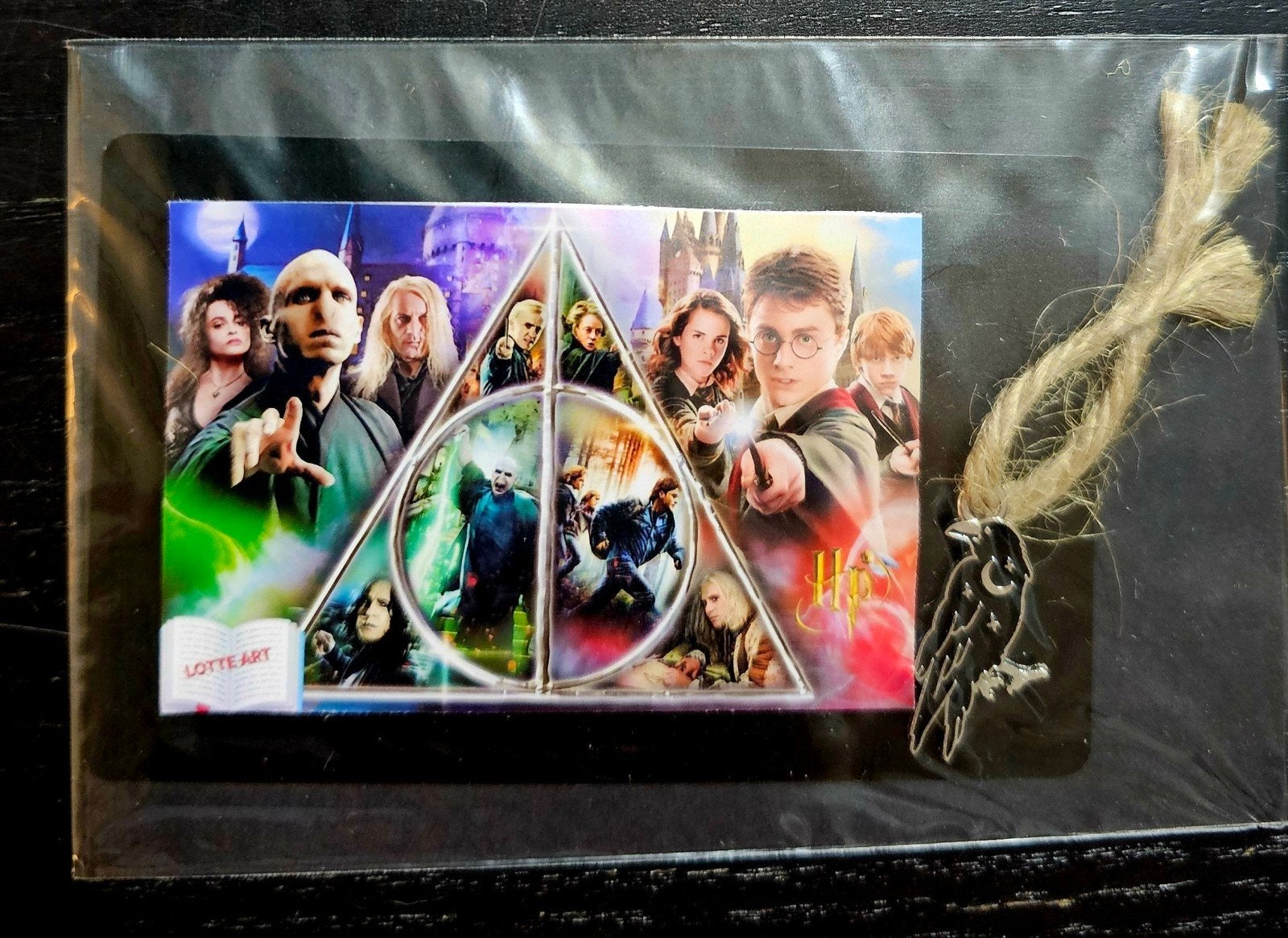 Harry Potter aluminium kaart, Verzamelen, Ophalen of Verzenden
