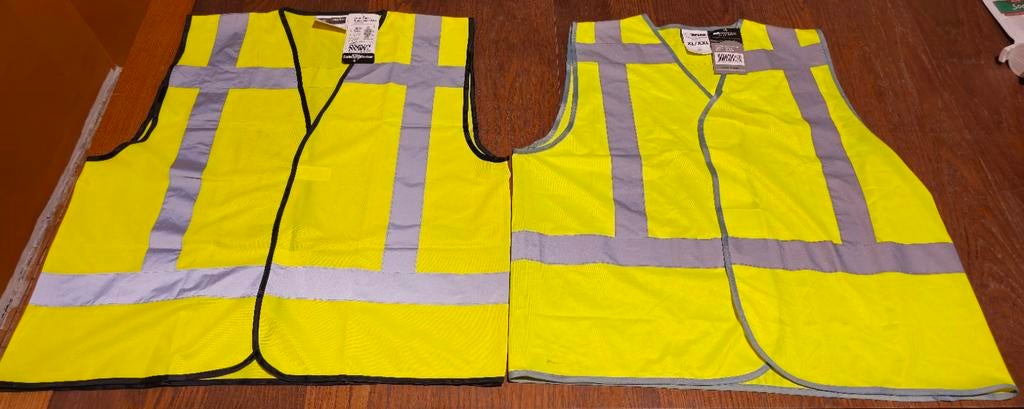 Reflecterend veiligheidsvest geel 2, Ophalen of Verzenden, Nieuw