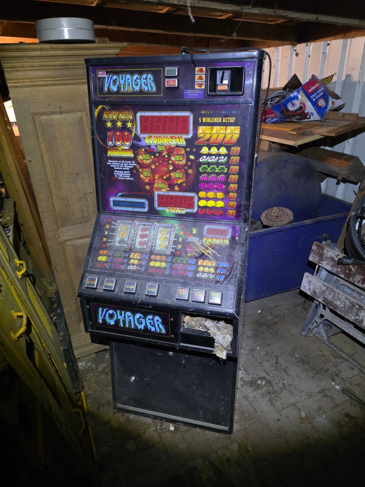 Elam Voyager Klassieke Gokkast - Vintage Speelautomaat, Collections, Machines | Machines à sous, Utilisé, Florin, Enlèvement
