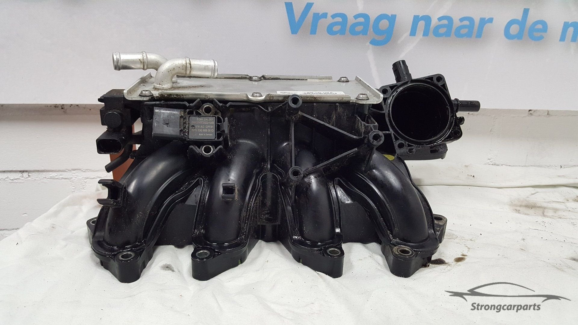 Inlaatspruitstuk VW Polo 6R 1.2tsi 03F145749B 03F129711F, Gebruikt, -, -, Ophalen of Verzenden