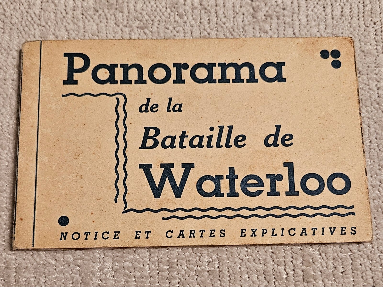 Carnet  12 cartes postales - panorama bataille de Waterloo6, Collections, Enlèvement ou Envoi