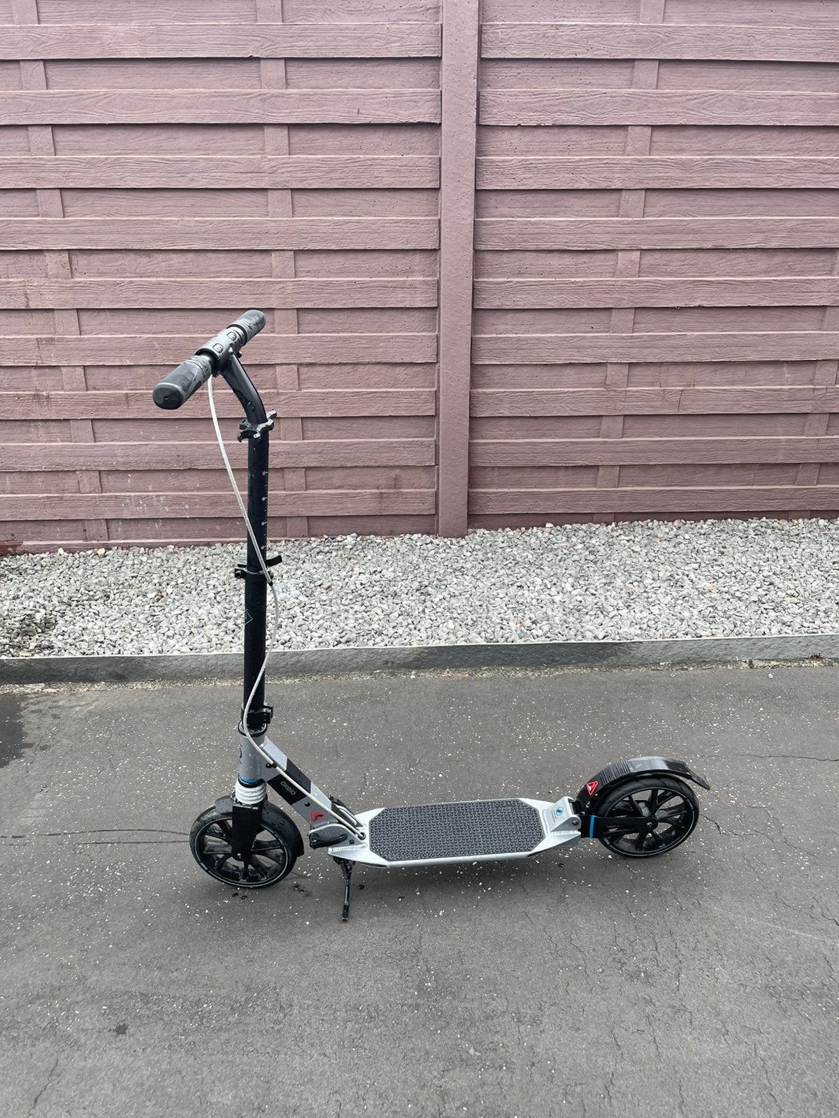 Oxelo Step T7XL zwart, Ophalen, Zo goed als nieuw, Gewone step