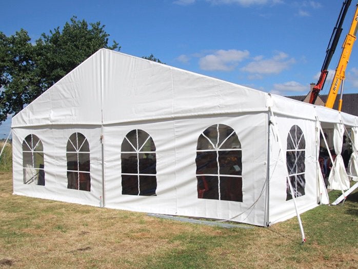 2 tenten van 8x12, Tuin en Terras, Partytenten, Ophalen, Zo goed als nieuw