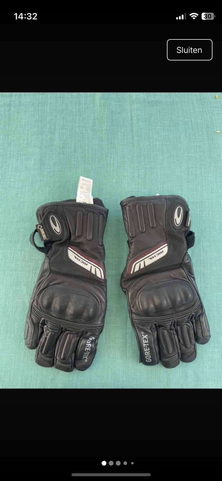Handschoenen motor, Motoren, Ophalen, Handschoenen