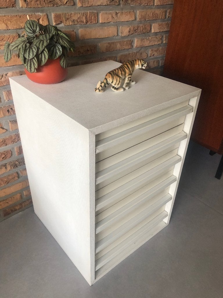 Vintage retro ladekastje opbergkast ‘70, Huis en Inrichting, Ophalen, Gebruikt