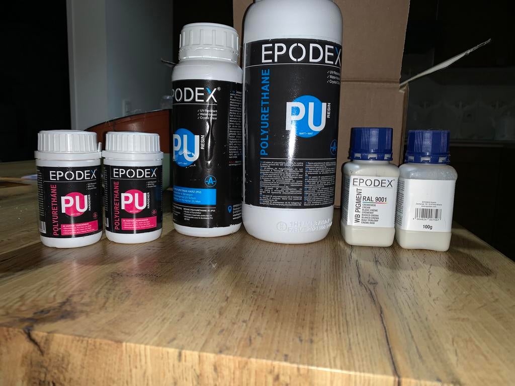 Epodex pu coating + kleurstof voor betonvloeren ed, Ophalen of Verzenden, Zo goed als nieuw