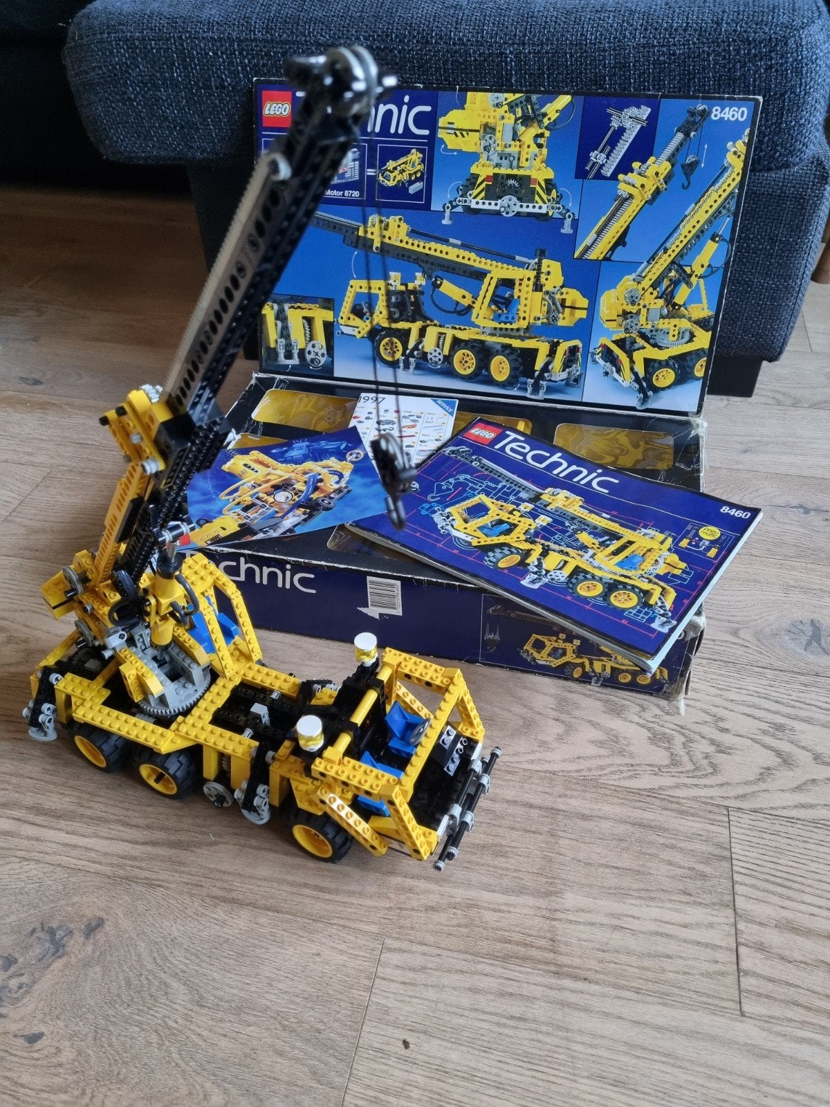 LEGO Technic 8460 Hijskraan (1995) 100% compleet - Near Mint, Ophalen of Verzenden, Compleet, Lego, Technic