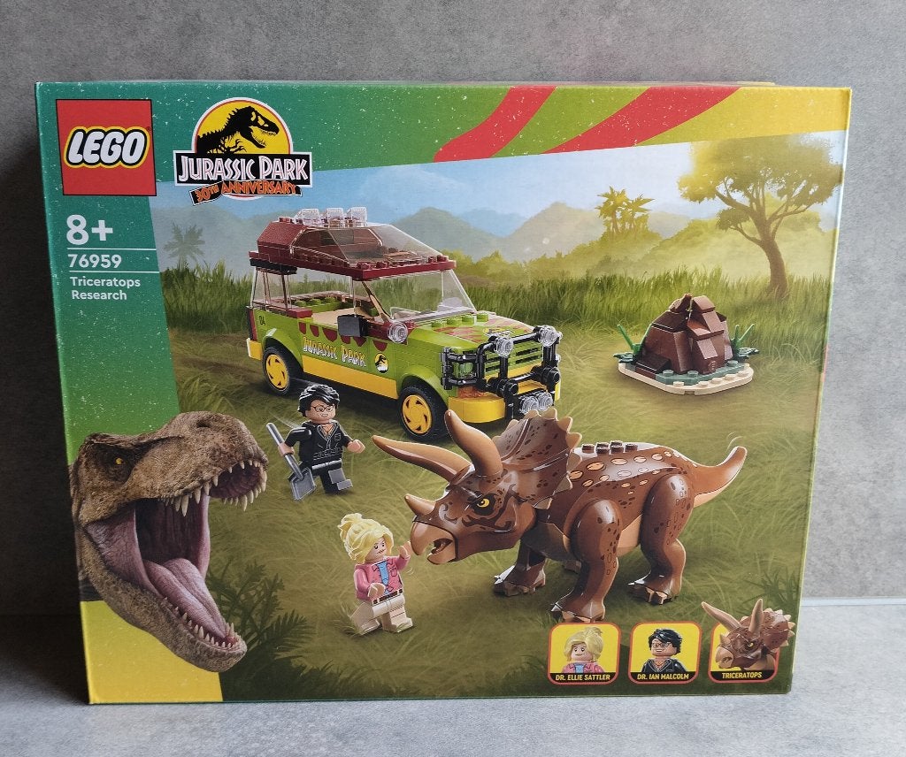 lego jurassic park 76959 triceraptops onderzoek, Kinderen en Baby's, Jurassic World, Lego, Nieuw, Ophalen of Verzenden