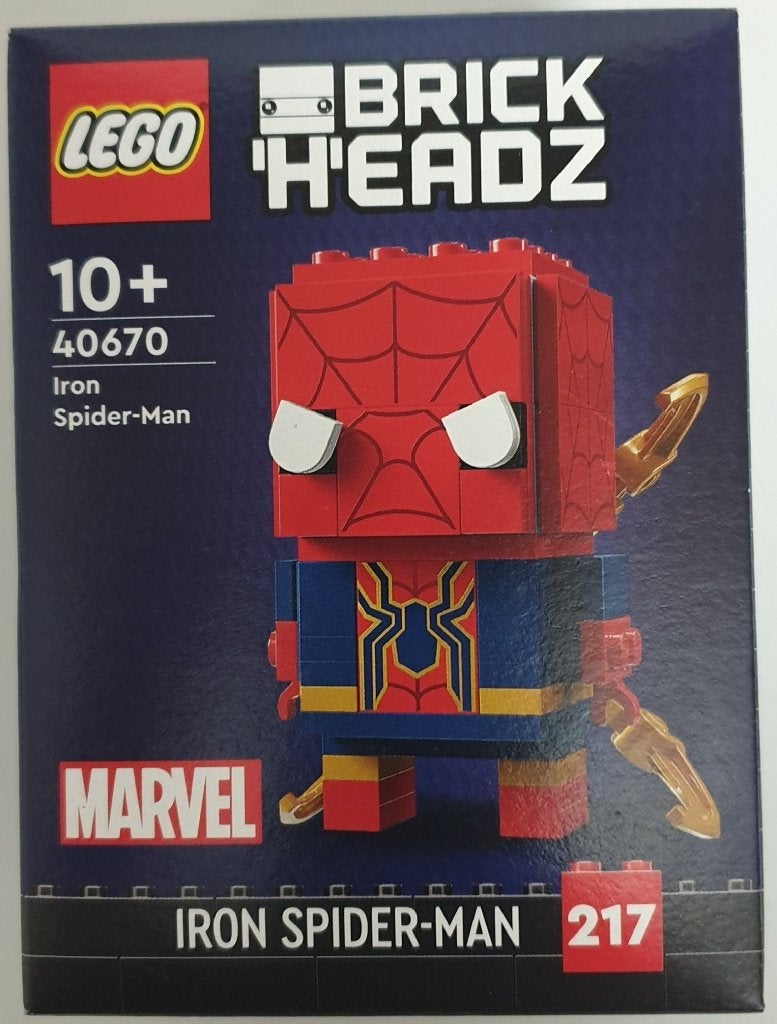 LEGO 40670  Iron Spider-Man - NIEUW & SEALED, BrickHeadz, Lego, Nieuw, Ophalen of Verzenden