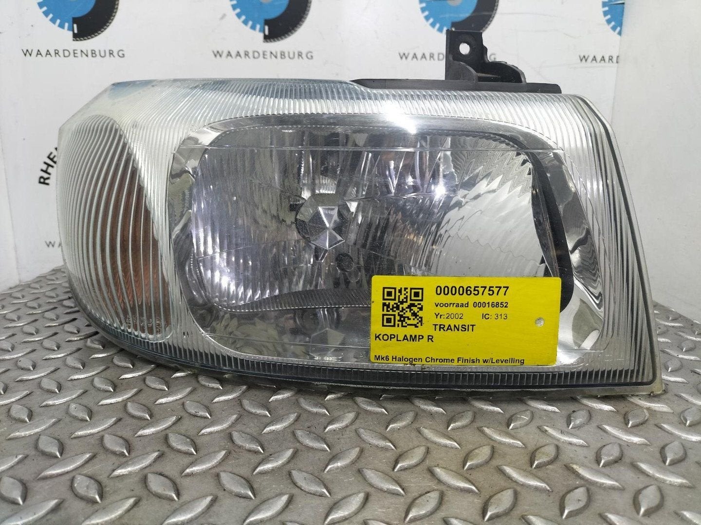 FORD TRANSIT FA 260S  Bns Ed. GLX-versie KOPLAMP R 2002, Ophalen of Verzenden, Gebruikt, ARN erkend