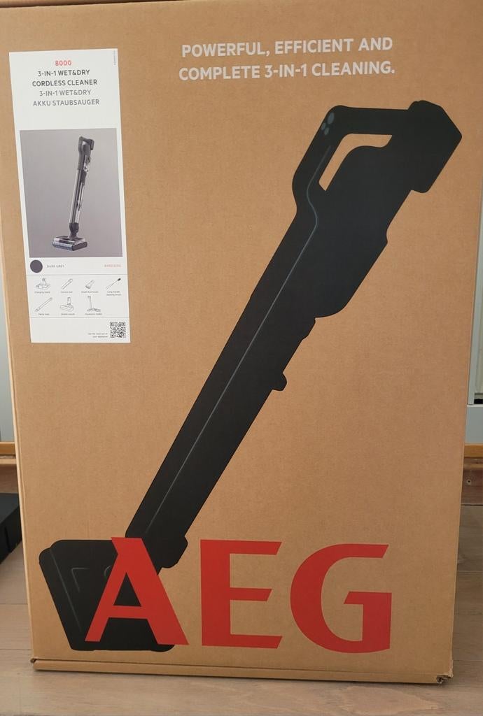 aspirateur AEG 8000 IN 3 IN 1 CLEANING, Elektronische apparatuur, Stofzuigers, Ophalen, Nieuw, Waterstofzuiger