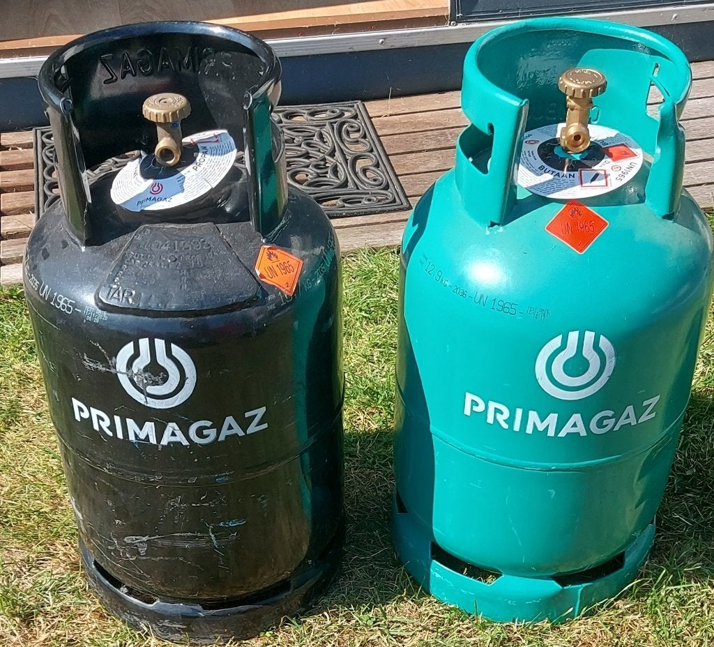 Gasflessen Primagaz propaan,butaan vol met waarborg, Ophalen, Nieuw