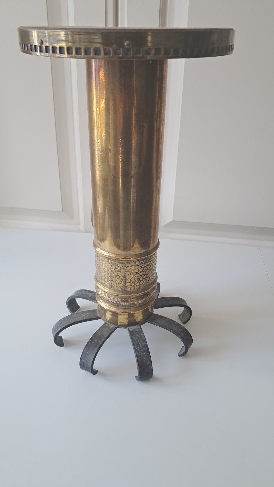 Artisanaal tefeltje 38 cm hoog, Ophalen