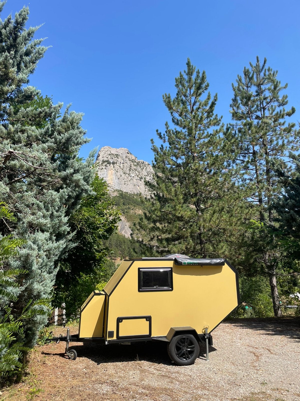 Plexat • 750kg • Offroad • Teardrop • Offgrid, Caravans en Kamperen, Koelkast, Particulier, 500 - 750 kg, Overige
