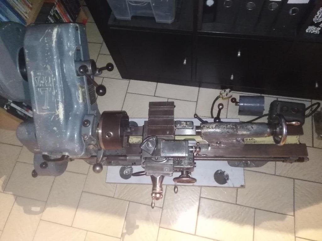 Tour Myford S7 (super seven) a réviser, Ophalen