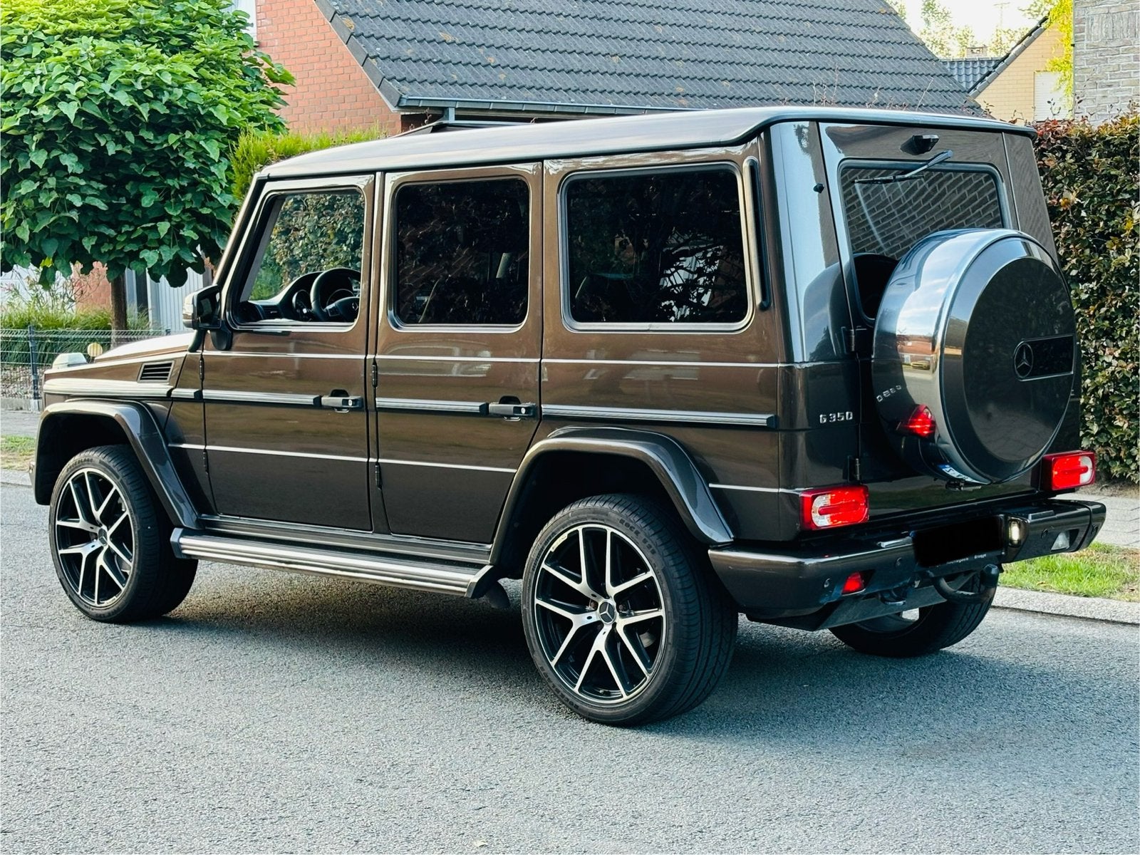 MERCEDES G350CDI  2014 LICHTE VRACHT 150€ TAX, Auto's, Automaat, Dealer onderhouden, Zwart, Leder