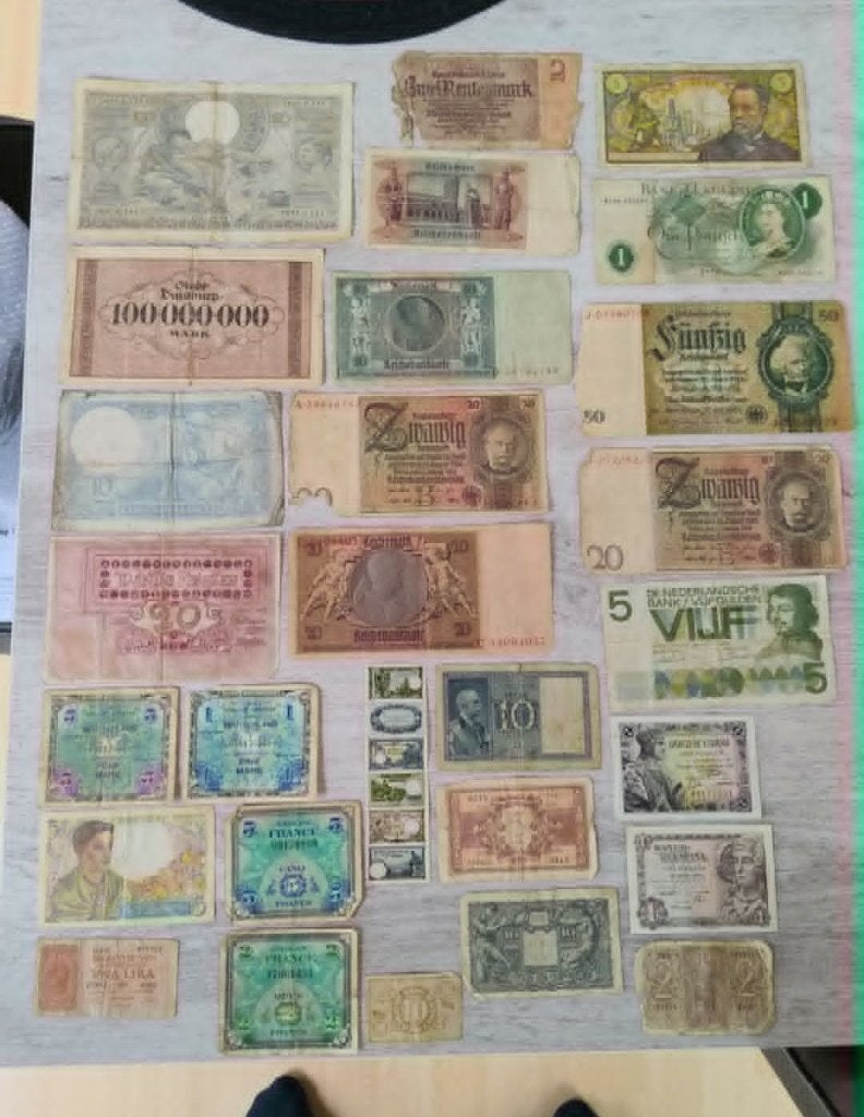 Billets de collection, Enlèvement, Billets de banque