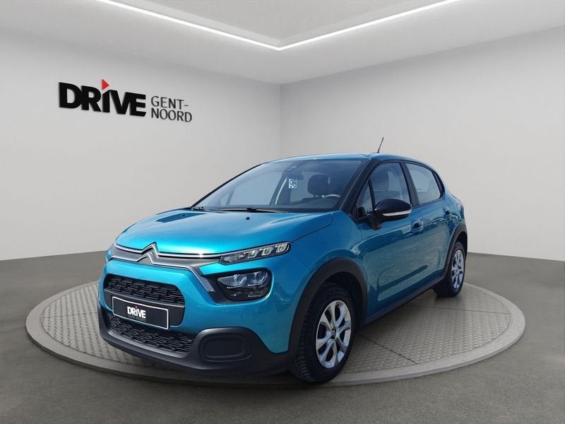 Citroen C3 PureTech LIVE S&S, Autos, Citroën, Cruise Control, Entreprise, Boîte manuelle, Noir
