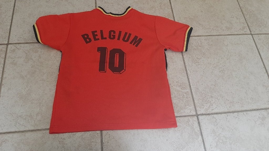 Rode Duivels shirt 10 jaar, Maat XS of kleiner, Ophalen of Verzenden, Zo goed als nieuw, Shirt