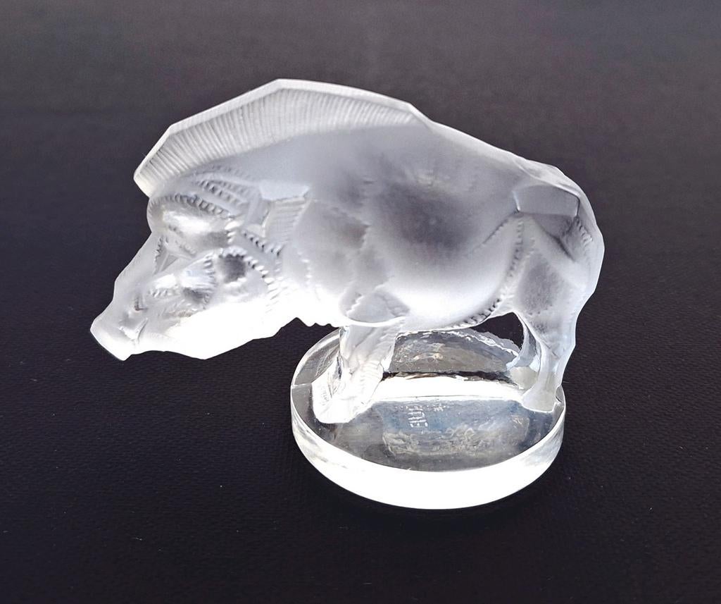 Mascotte de voiture en cristal de René Lalique modèle 1157 s, Enlèvement ou Envoi