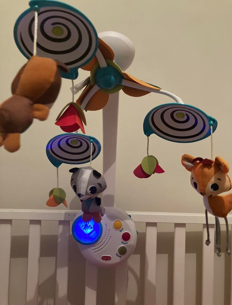 Baby boxmobiel / bedmobiel met afstandsbediening, Kinderen en Baby's, Ophalen, Zo goed als nieuw