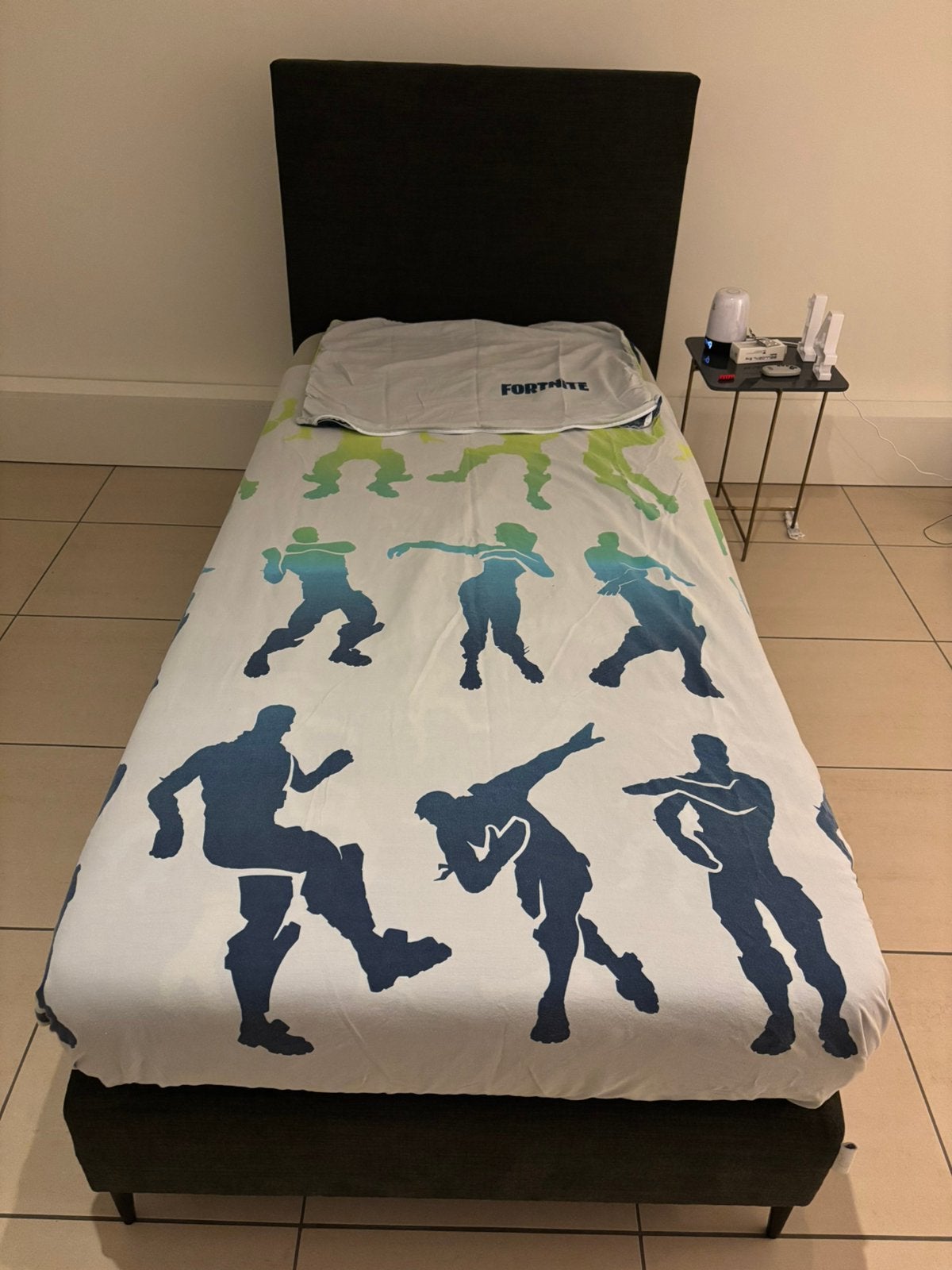 Boxspring eenpersoonsbed, Enlèvement, Comme neuf