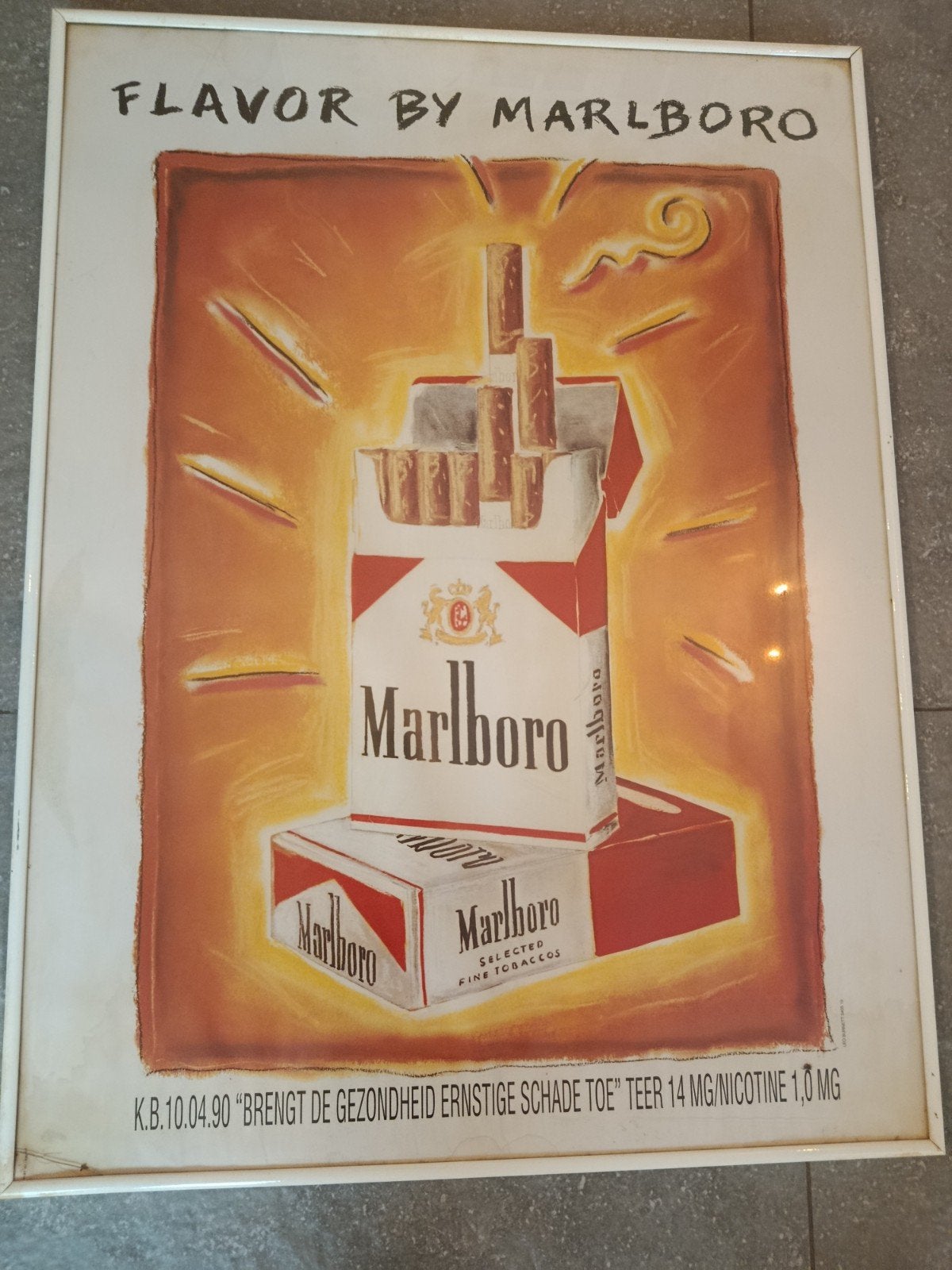 Poster marlboro, Ophalen