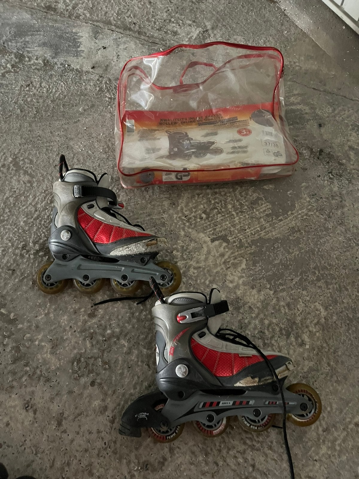 Patins à roulettes taille 37/38, Autres marques, Rollers 4 roues en ligne, Femmes, Enlèvement
