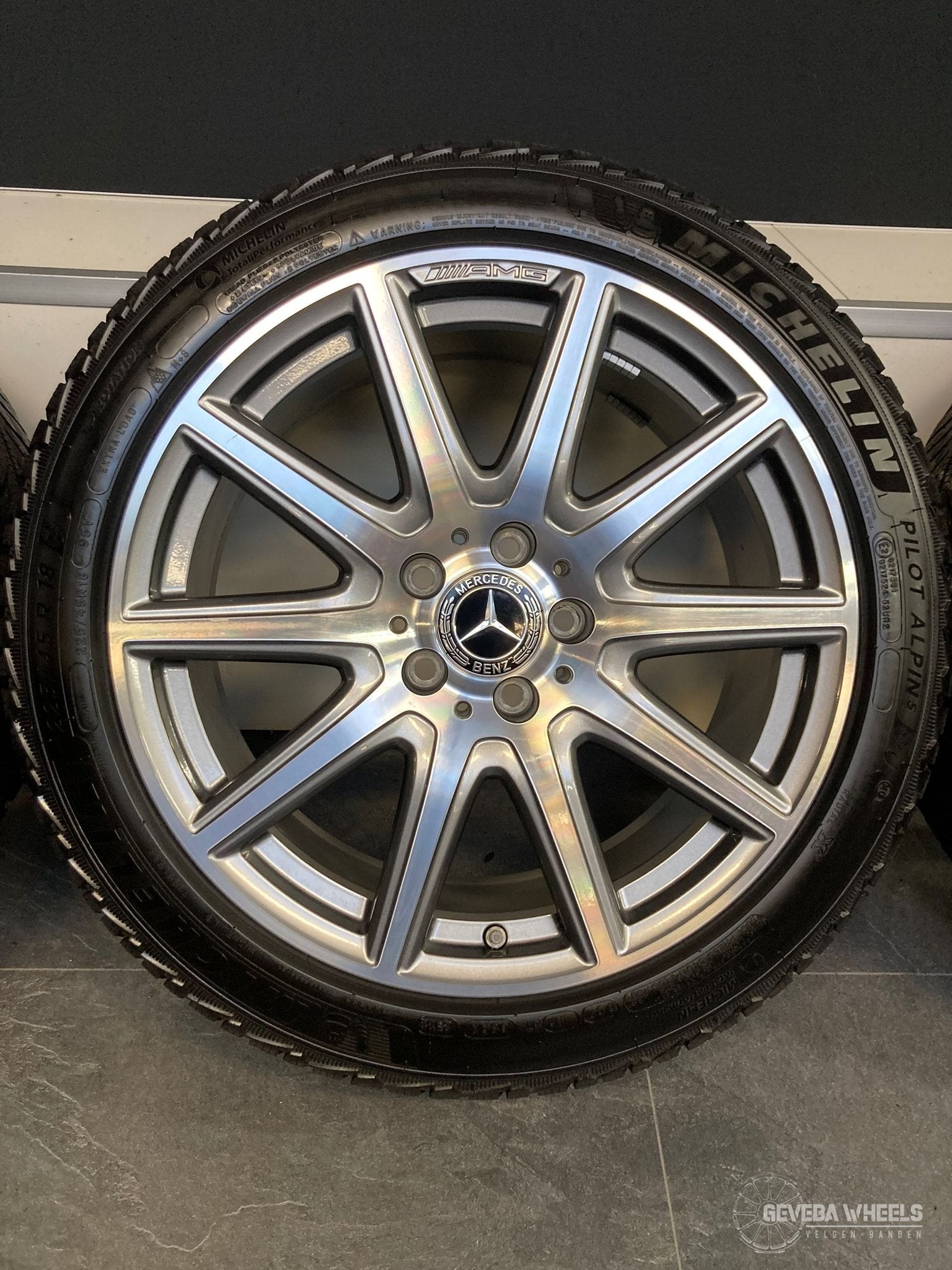 18” originele Mercedes A45 CLA 35 45 AMG velgen winterbanden, Pneus et Jantes, Pneus hiver, Véhicule de tourisme, -