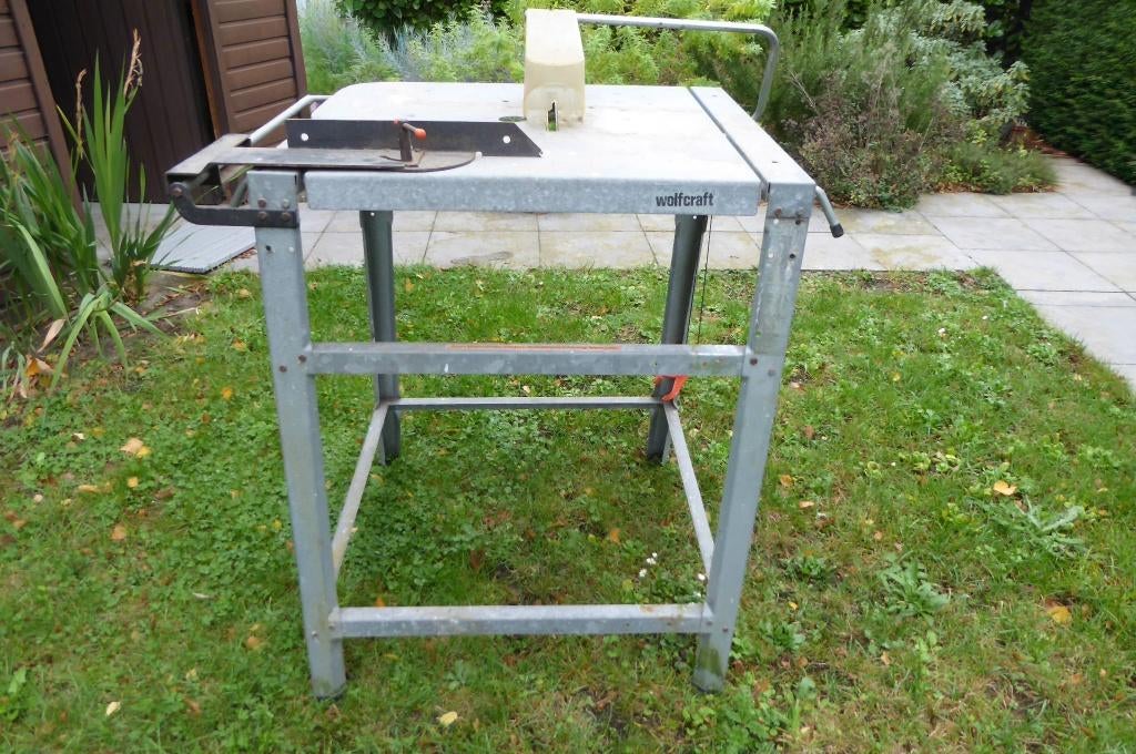 Zaagtafel Wolfcraft, Bricolage & Construction, Établis, Enlèvement, Utilisé, 70 à 120 cm