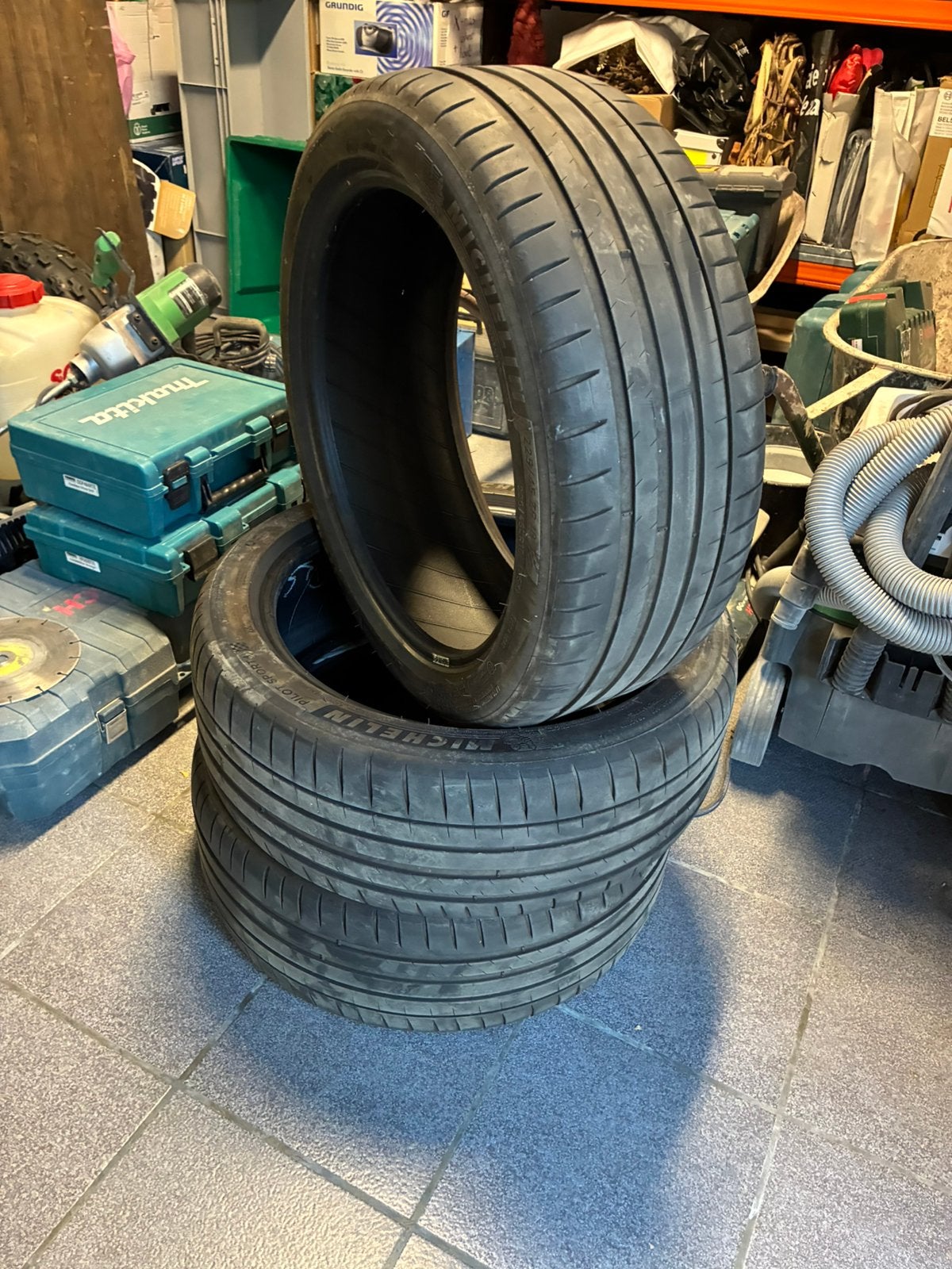 Michelin pilot sport 4 banden, Ophalen, 18 inch, Gebruikt, Band(en)