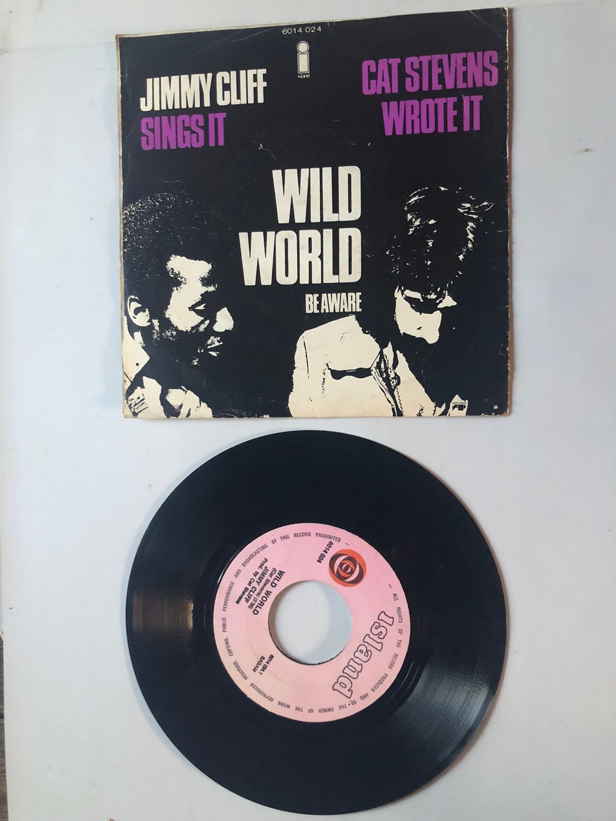 C.Stevens & J.Cliff: wild world ( 70's), Verzenden, Gebruikt