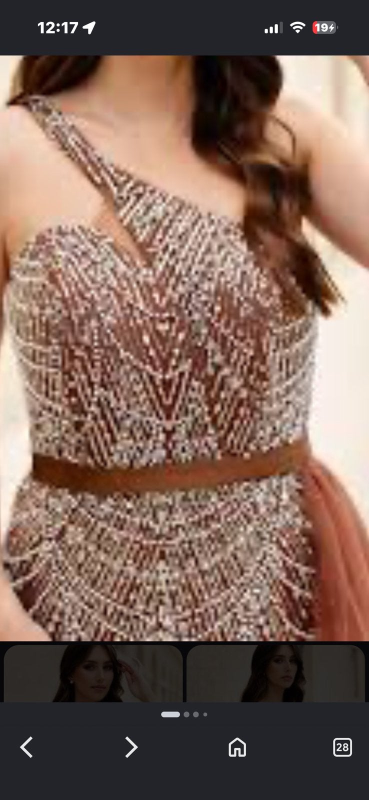 Robe de soire, Kleding | Dames, Ophalen of Verzenden, Zo goed als nieuw