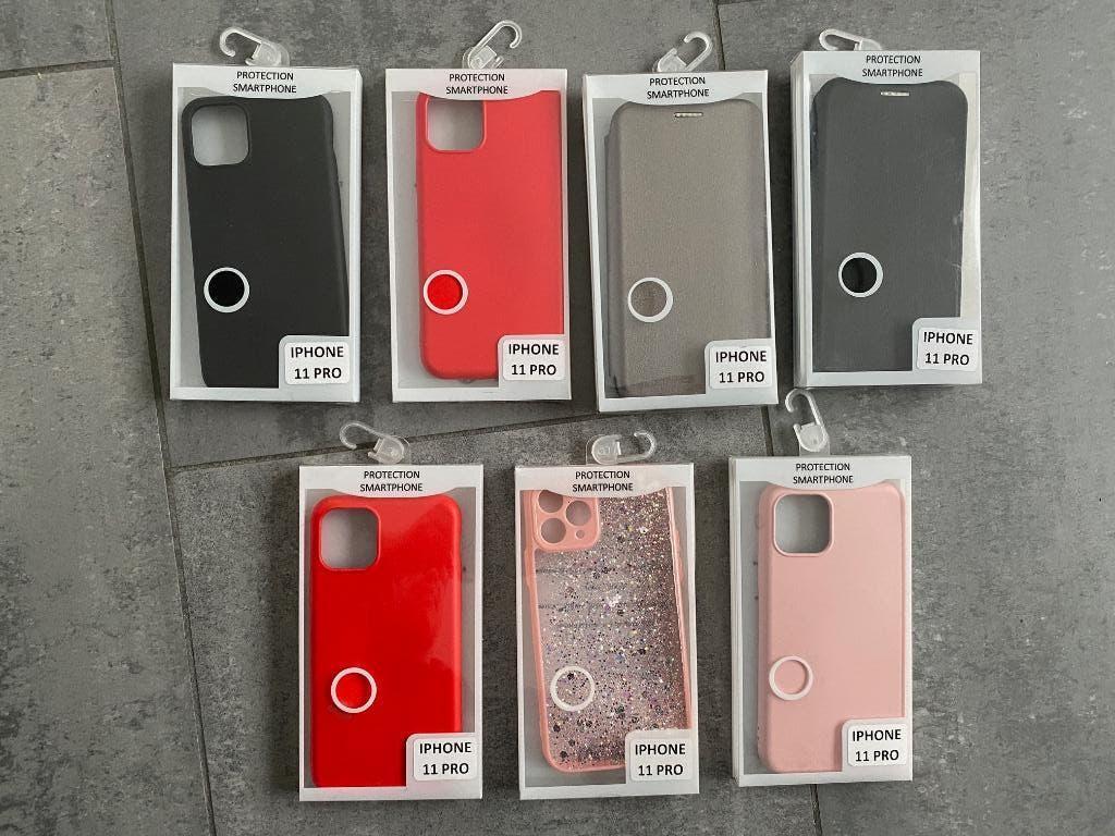 7 x GSM hoesje Iphone 11 pro, nieuw, Telecommunicatie, Mobiele telefoons | Hoesjes en Screenprotectors | Apple iPhone, Ophalen of Verzenden