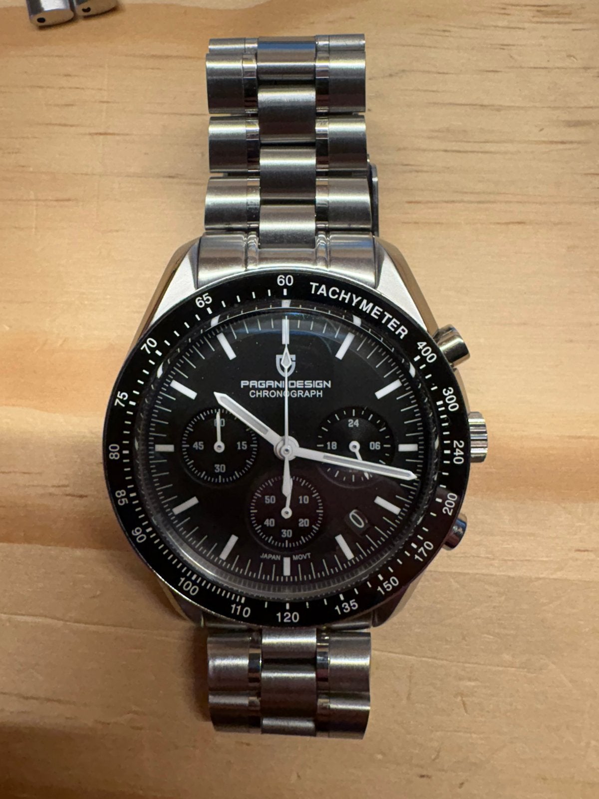 Pagani Design Speedtimer horloge - full set, Enlèvement ou Envoi, Comme neuf