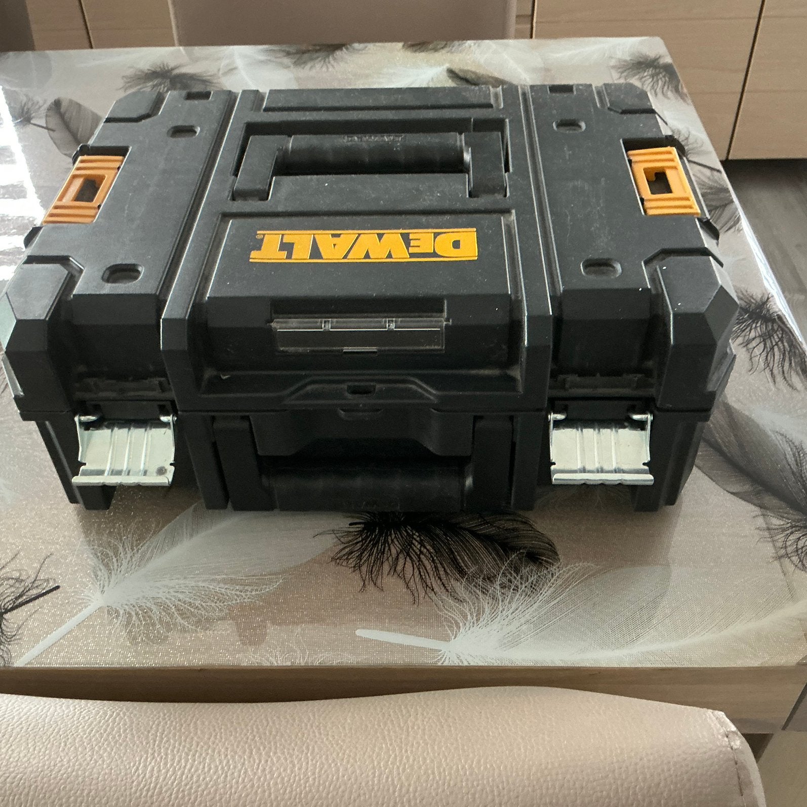 Vis et perceuse DeWalt dans un boîtier + étui Org.case, Bricolage & Construction, Enlèvement, Comme neuf