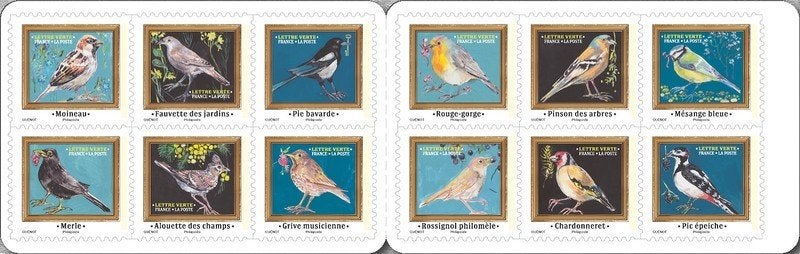 Postzegels Frankrijk Vogels Jaar 2025 Postfris, Ophalen of Verzenden, Postfris