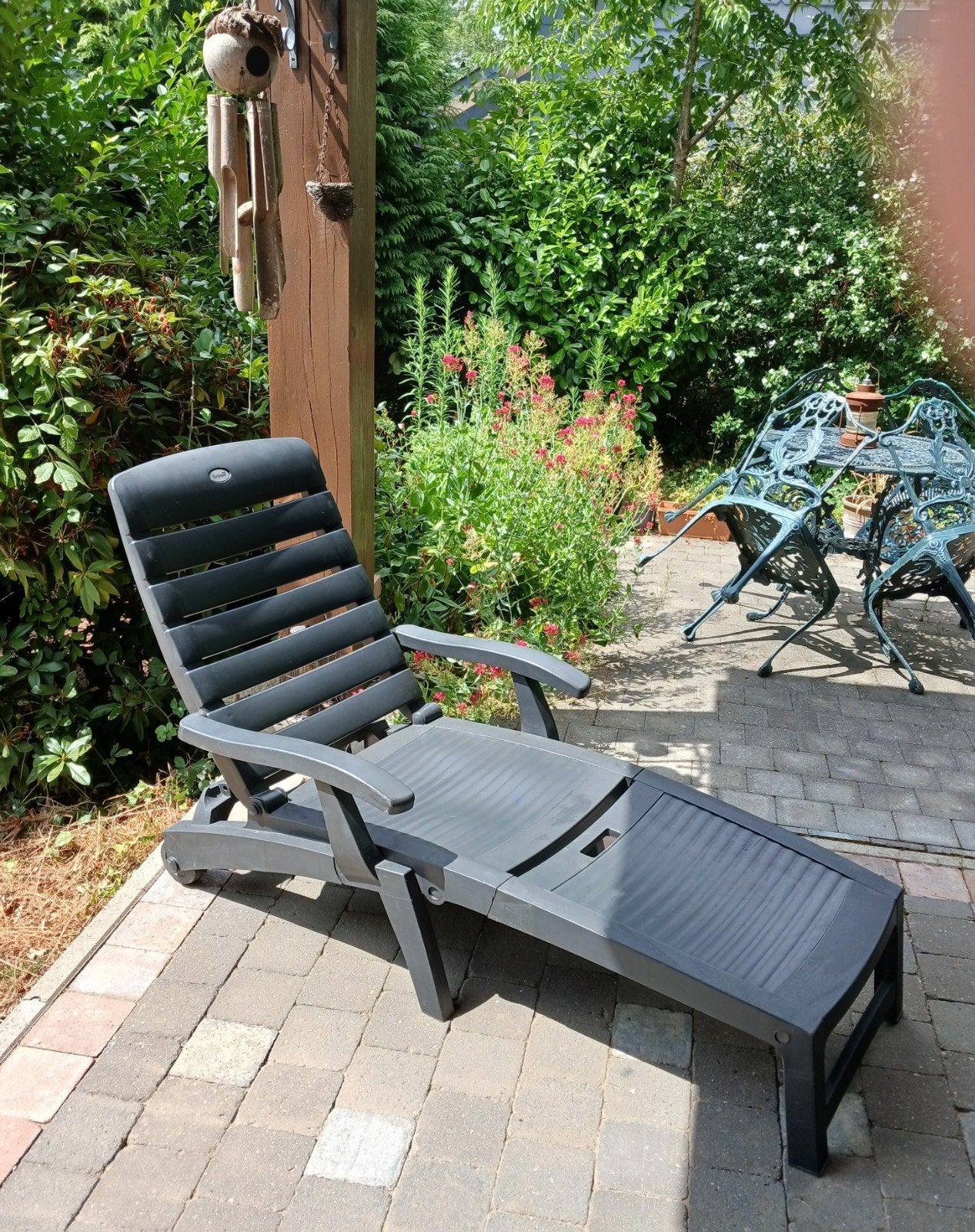 Chaise longue, transat de jardin HARTMAN, Ophalen